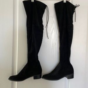 Adrienne Vittadini Tall Suede Boots